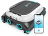 Pleco SK01 Solar Powered Pool Skimmer Robot with Real-Time Thermometer