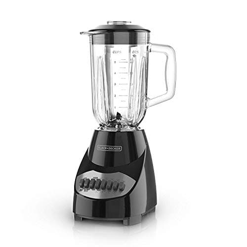 Black+Decker 550W 10-Speed Countertop Blender with 6-Cup Glass Pitcher