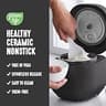 GreenLife Digital Rice Cooker with PFAS-Free Ceramic Pot, 2-Cup Uncooked