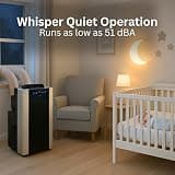 Whynter ARC-14S Dual Hose Portable Air Conditioner 3-in-1 Unit, 14,000 BTU