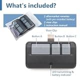 Skylink AT-1622BK 3/4 HPF Ultra-Quiet Smart Belt Drive Garage Door Opener