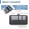 Skylink AT-1622BK 3/4 HPF Ultra-Quiet Smart Belt Drive Garage Door Opener