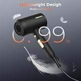 SHRATE Professional 160,000 RPM Brushless Ionic Hair Dryer with Diffuser