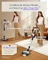 Levoit LVAC-200 Cordless Stick Vacuum Cleaner with Sealed Multi-Stage HEPA