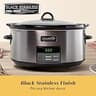 Crock-Pot Large Programmable Slow Cooker with Auto Warm Setting, 8-Quart