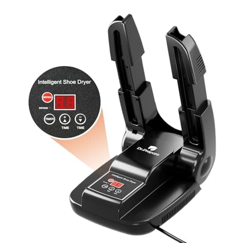Dr. Prepare Folding Electric Boot and Glove Dryer with Heat Blower Timer