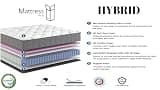 Generic True Split Queen Zero Gravity Adjustable Bed Bundle with 11-Inch Hybrid Mattresses