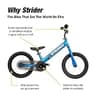 Strider 14x Sport Convertible Balance to Pedal Bike with Easy-Ride Kit