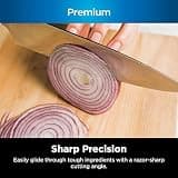 Ninja Foodi NeverDull Premium 15-Piece Wood Series Forged German Steel Knife System