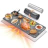 LBOLHZO Graphene Extra Large Silicone Food Warming Mat with 6 Settings (36 x 16)