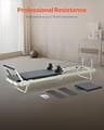 VEVOR Foldable Pilates Reformer with Cast Iron Frame and High-Speed Pulley