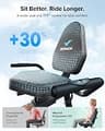 MERACH S08 Next-Generation Recumbent Exercise Bike with Lumbar Support