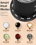 Nuwave Smart Rechargeable Heated Coffee Mug with Brewing Presets, 16oz