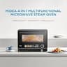 Midea 4-in-1 Multifunctional Microwave Steam and Convection Oven, 0.9 Cu. Ft.