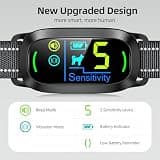 FAFAFROG Automatic Dog Bark Collar with Smart Detection and Color Display