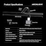 Archilight Stella-Pro Double Arm Clip-On LED Piano Light with Remote Control