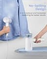 BEAUTURAL Foldable Handheld Clothes Steamer with 30-Second Heat Up Time