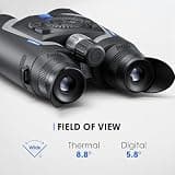 Pulsar Symbion DXR50 LRF Multispectral Thermal Binocular with 32x Zoom