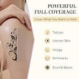 Waterproof Two Color Mix Cover Up Foundation Cream for Extensive Scars