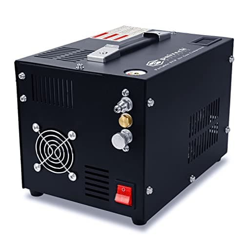 Spritech Lightweight PCP Air Compressor, 4500 PSI, Oil-Moisture Filter