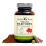 Herbal Roots USDA Organic Hawthorn Berry 1,200mg Vegan Capsules in Glass