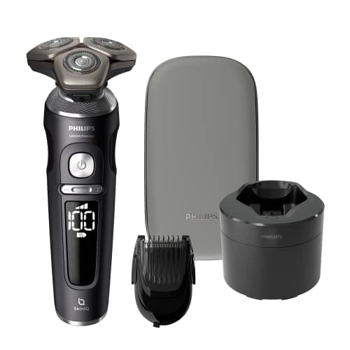 Philips Series 9000 Prestige Wet & Dry Electric Rotary Shaver (Model SP984)