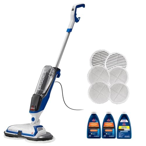 BISSELL 20393 SpinWave Hard Floor Expert Corded Spin Mop Cleaner with Dispensing