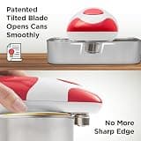 Kitchen Mama Auto Electric Handheld Can Opener with Smooth Edge Side-Cut