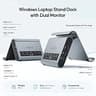 PULWTOP 11-in-1 Vertical Laptop Docking Station Stand for Surface Pro Models