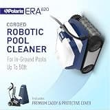 Polaris ERA 820 Corded Robotic Pool Cleaner Bundled with Premium Storage Caddy