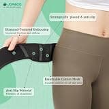 JOMECA Knob Adjustable Sacroiliac SI Joint Hip Belt Brace with Dial Fit