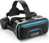 CoCerKet Premium Mobile VR Headset with Built-in 42mm Stereo Headphones