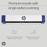 HP PS100W Portable Wireless Simplex Document Scanner for On-the-Go Professionals