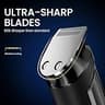 Ufree 3-in-1 Waterproof Beard and Detail Trimmer Kit with Adjustable Speeds