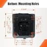 TICSEA Suspension Base Kit with Integrated Slider Tracks