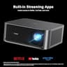 HAPPRUN 2500 Lumens 4K Outdoor Projector