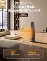 DREO 30-Inch Large Room Tower Space Heater with Remote, Model DR-HSH008