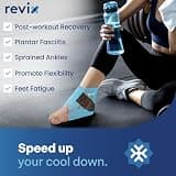 REVIX Ankle Ice Pack Wrap