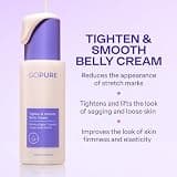 GOPURE Tighten & Smooth Belly Cream with MicroTight4 Complex Formula