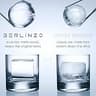 Berlinzo Premium Clear Ice Ball and Cube Maker Combo Mold Pack for Home Bars