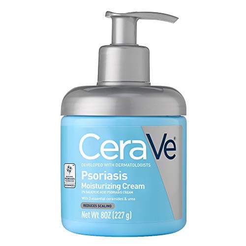 CeraVe Moisturizing Cream for Psoriasis Treatment with Salicylic Acid and Ceramides