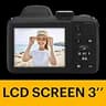 KODAK PIXPRO AZ405 Bridge Digital Camera with 40x Zoom and AA Batteries