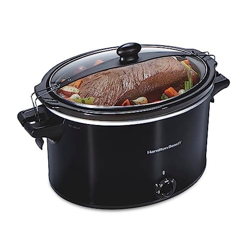 Hamilton Beach Extra Large Stay or Go Portable Slow Cooker, 10-Quart Size