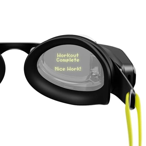 FORM Smart Swim 2 Goggles with Integrated Heart Rate and AR Data Display