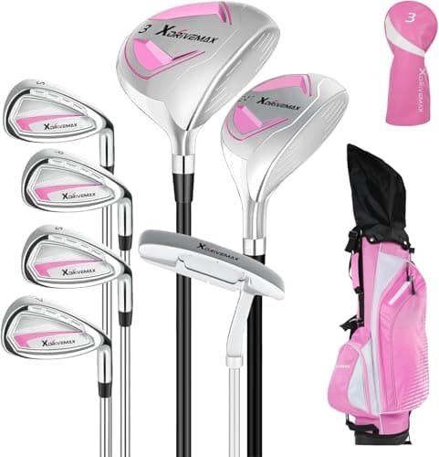 Wilson Tour Velocity Complete Women's Golf Club Set with Durable Cart Bag