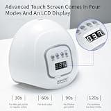 JODSONE Professional UV LED Nail Dryer with 30 Beads & Low-Heat Mode Setting