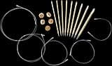 Clover Takumi Premium Bamboo Interchangeable Tunisian Crochet Hook Set