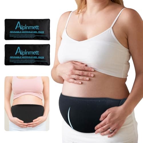 Alpinmett C-Section Hot & Cold Therapy Belly Binder with 2 Gel Ice Packs