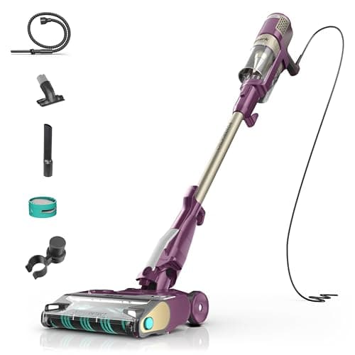 Shark HZ4001AMZ PowerDetect Corded Stick Vacuum with Smart Sensors & Odor Neutralizer