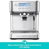 CASABREWS Ultra Advanced Espresso Machine with LCD Display & PID Control